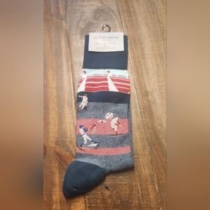 NWT Mens Soxfords New York Baseball Socks